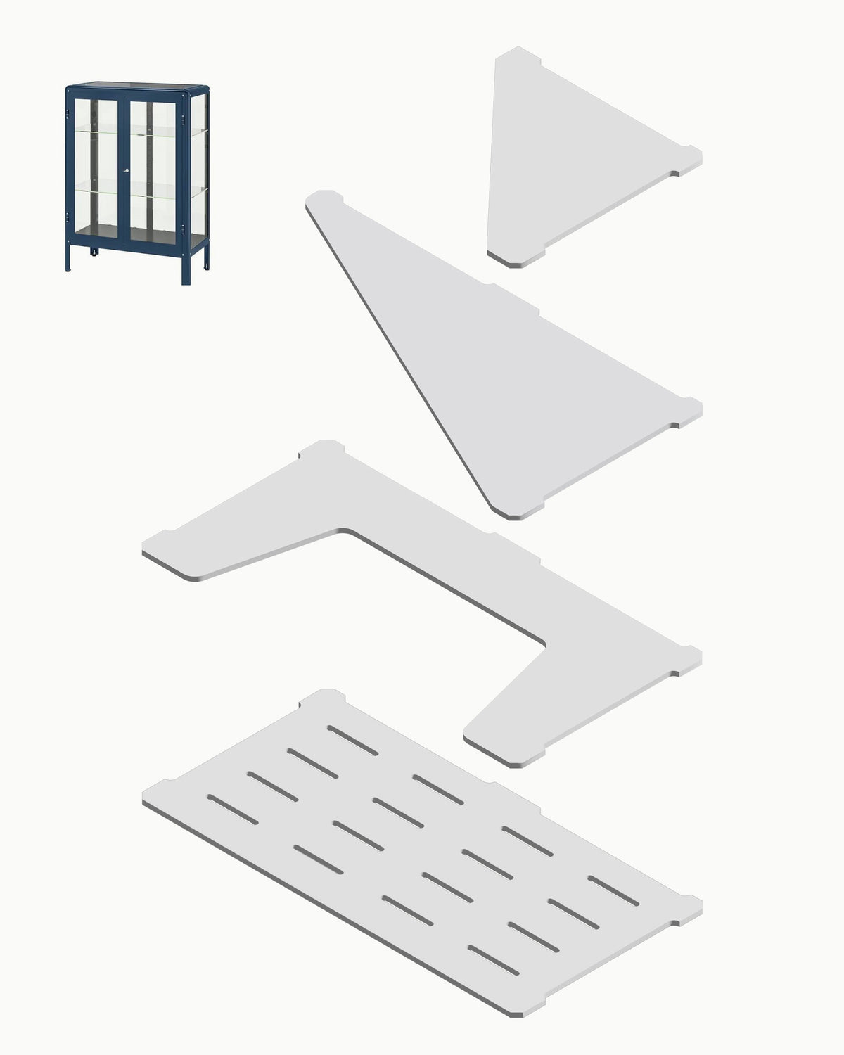 Shelves for Fabrikor Wide